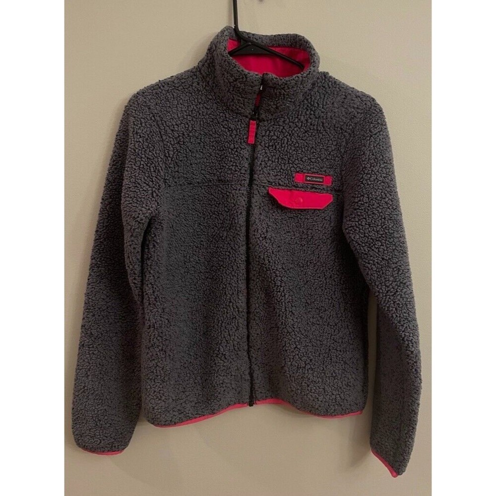 Columbia Women’s Size S Mountainside Heavyweight Sherpa Fleece‎ Full Zip Jacket